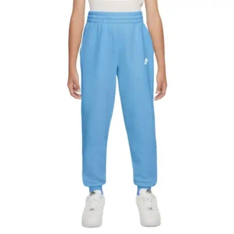 Брюки для девочки теннисные Nike Kids Club Fleece - footМяч blue/white