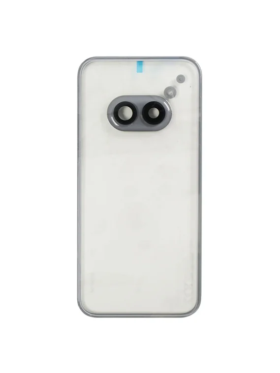 Задняя крышка для Nothing Phone (2a) со стеклом камеры, серая / молочная (Grey / Milk)