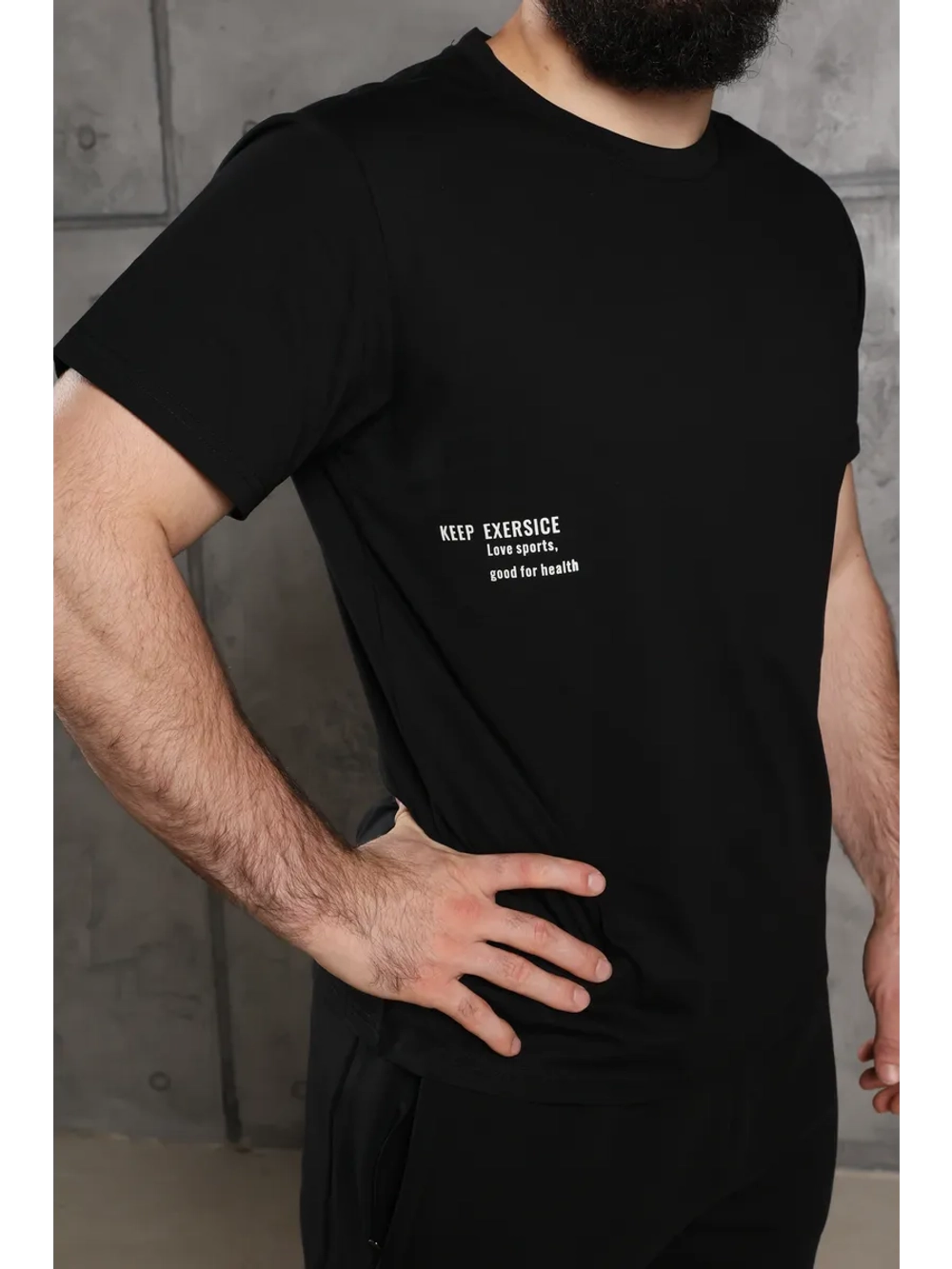 Футболка Rage Keep Exercise black арт.: HY25696