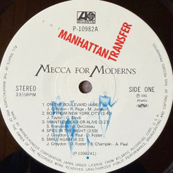 Виниловая пластинка The Manhattan Transfer ‎– Mecca For Moderns LP