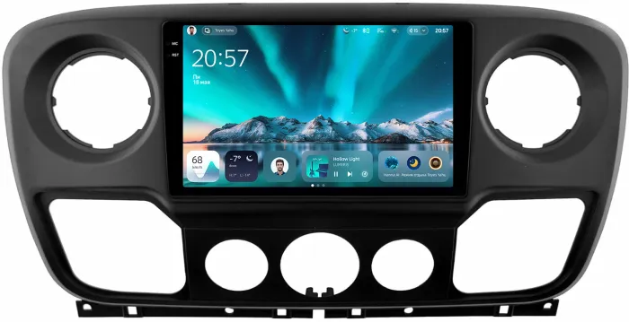 Магнитола для Renault Master 2010-2019 (рамка большая) - Teyes CC4 монитор 10.36" 2K QLED на Android 14, Быстрейшая, Snapdragon 680, DSP, CarPlay, 4G SIM-слот
