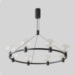 Подвесная светодиодная люстра Crystal Lux DUET SP56W LED BLACK