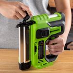 Нейлер акк. Greenworks GD24BN, 24V, б/щет,100 уд/мин, гвозди 18GA, LED,1х2Ач,ЗУ,кор (3400707CUA)