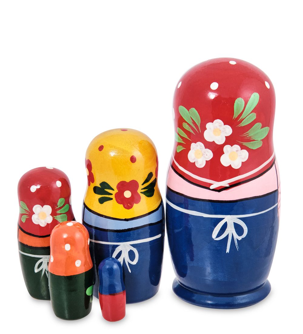 Народные промыслы МР-80/11-C Матрешка 5м «Машенька» (загорская)