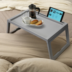 IKEA KLIPSK  (ИКЕА КЛИПСК)  -  Столик-поднос, серый
