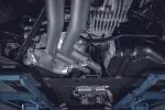 Выхлопная система с заслонками для Porsche CAYENNE COUPE 9YB 2019+ 3.0T (титан)