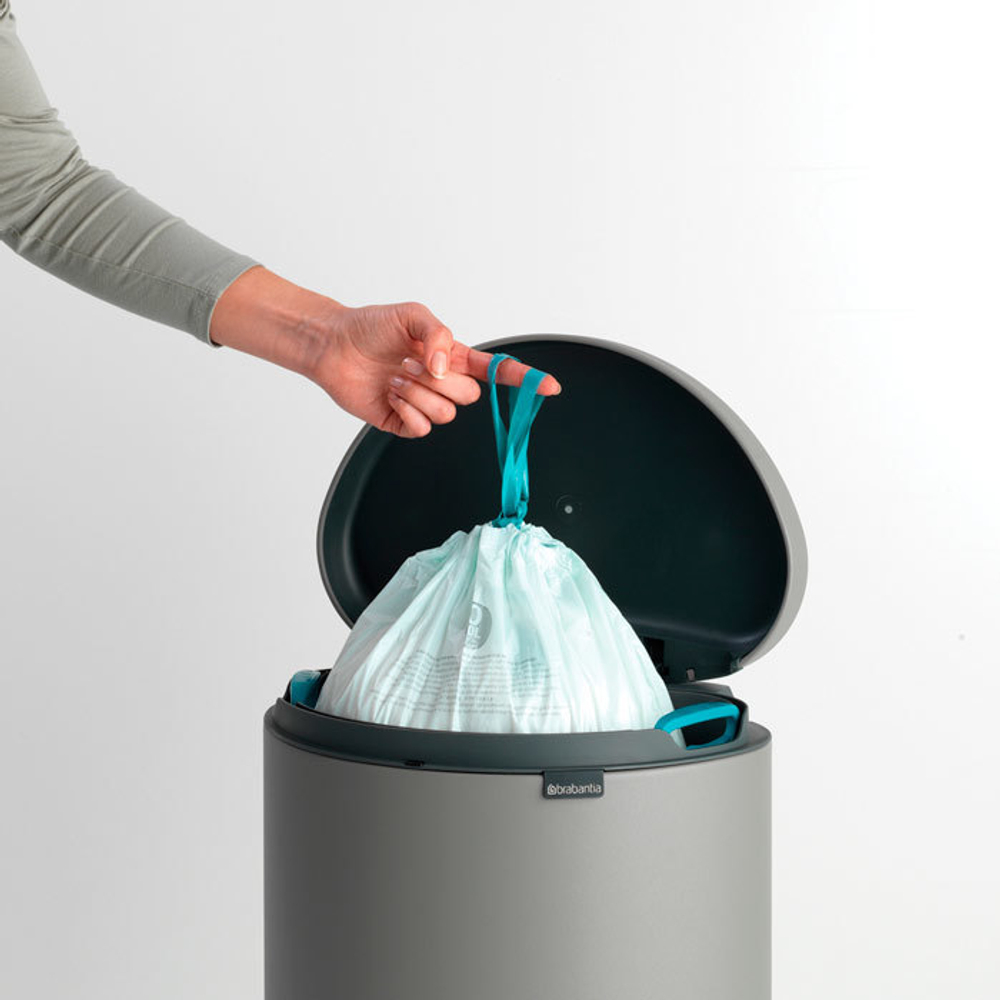 Мусорный бак с педалью 30л FB Brabantia Минерально-серый