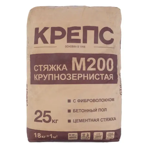 Стяжка для пола Крепс М-200 25 кг