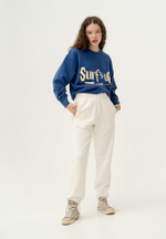 Свитшот оверсайз Bowery NYC "Surf's Up" Delft
