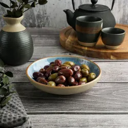 Салатник 250 мл d 15 см h3,6 см емкость для закусок Blue Panasia P.L. Proff Cuisine [6]