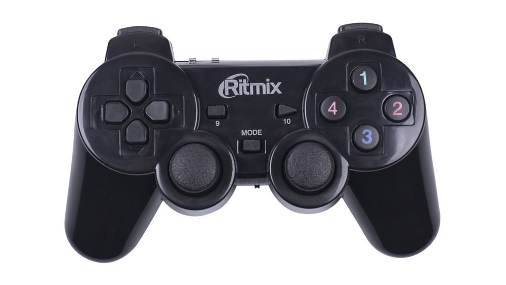 Геймпад беспроводной Ritmix GP-020WPS черный Геймпад беспроводной Ritmix GP-020WPS черный
