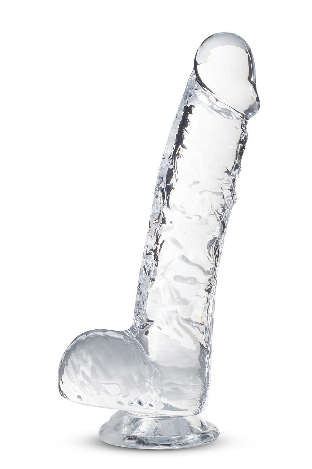 Прозрачный фаллоимитатор 6 Inch Crystalline Dildo - 15,2 см. (Цвет: прозрачный)