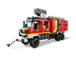 Конструктор Лего Сити Пожарная машина | LEGO City Fire Command Truck коллекционный набор, 60374, 502 детали (7+)