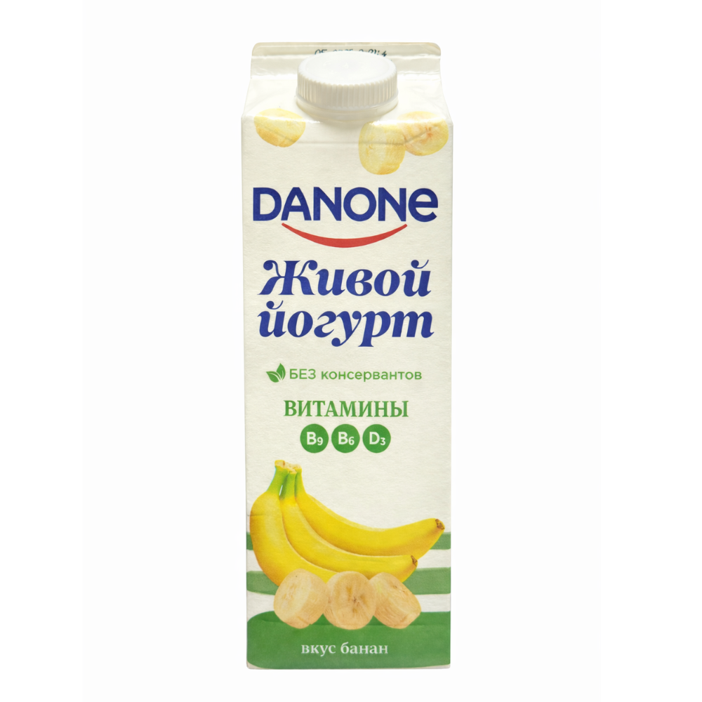 Живой йогурт Danone вкус граната 850 гр