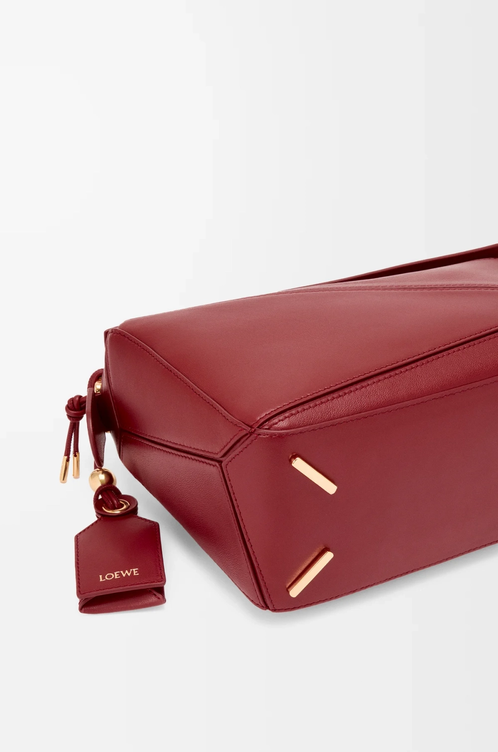 Loewe Маленькая сумка натуральной кожи, красный