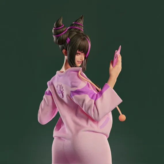 Juri pink Pajamas - Street Fighter