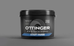 Краска-грунт дисперсионная акриловая OTTINGER Start Farbe Q4 интер. бел. 2.5л