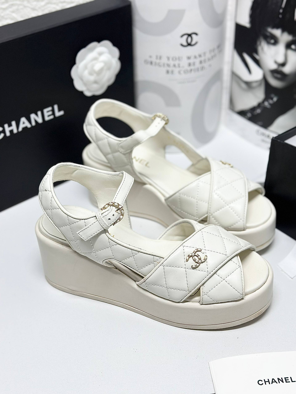 Босоножки CHANEL