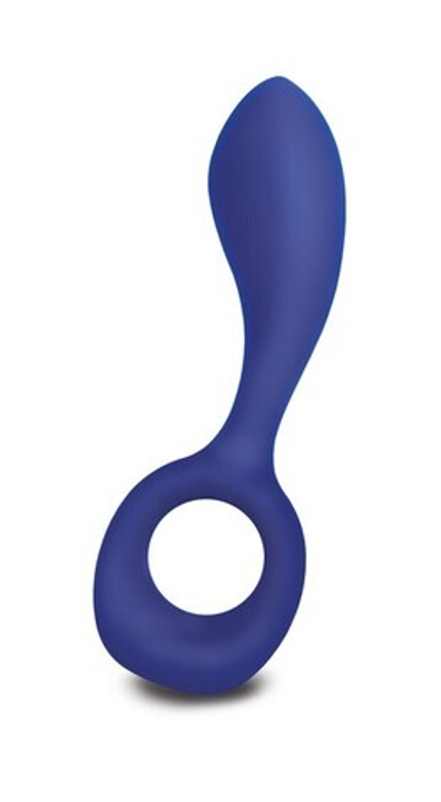 Универсальный вибратор "GPop Royal Blue" (6 режимов вибрации) (Цвет: синий)