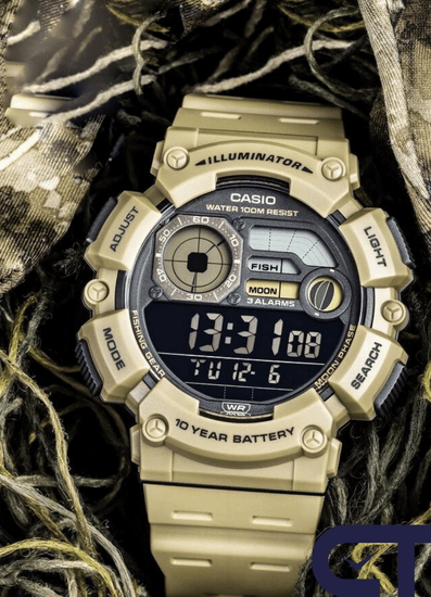 Casio WS-1500H-5B — унисекс наручные часы