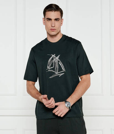 Футболка Armani Exchange - темно-зеленый(XM000273 AF10361)