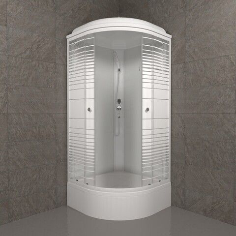 Душевая Кабина Triton Полосы 90*90 В (ДН4)