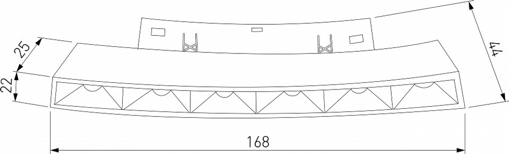 Встраиваемый светильник Elektrostandard Slim Magnetic a066511