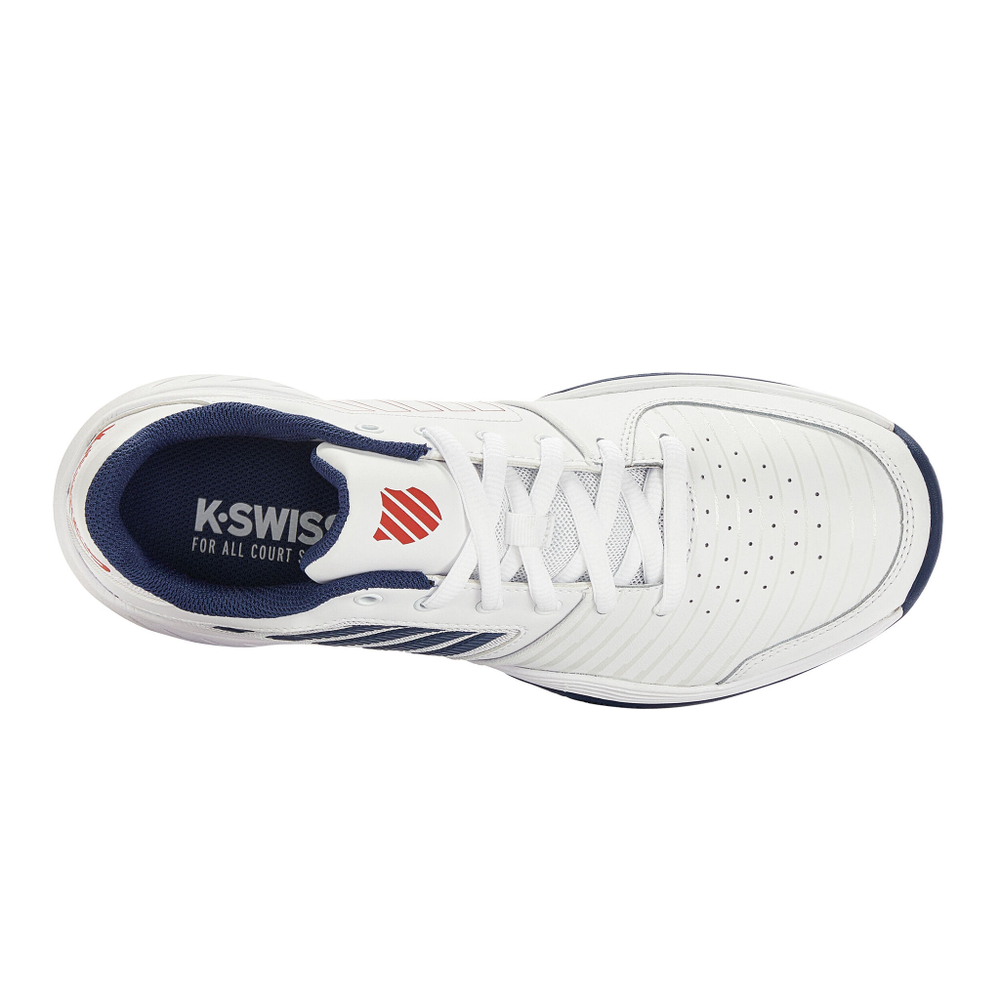 Мужские теннисные кроссовки K-Swiss Court Express Clay Court Shoe Men - White, Dark Blue