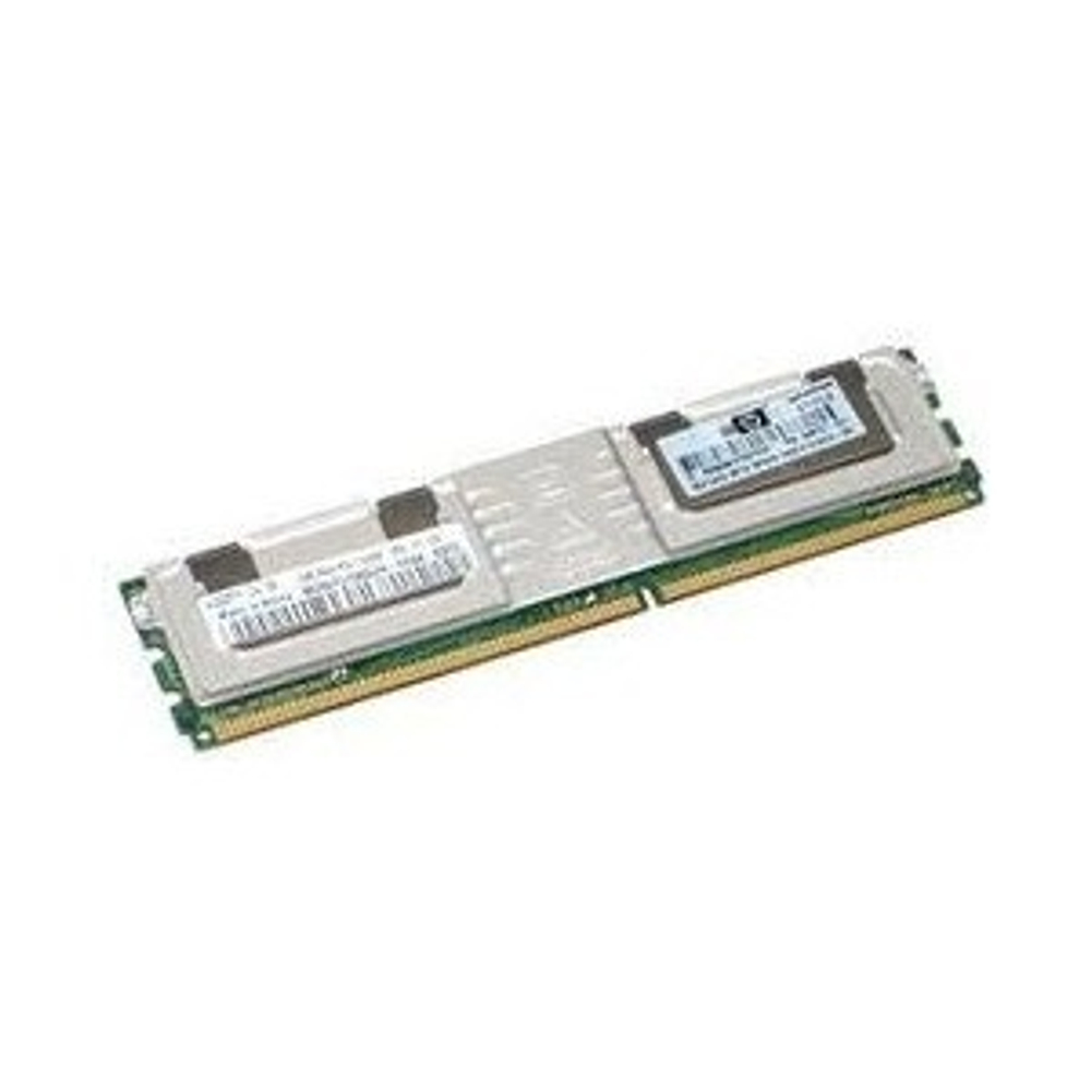 Серверная оперативная память FB-DIMM DDR2 2Gb, 667Mhz, HP, ECC, REG, CL5, 1.8V (398707-051)