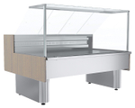 Витрина морозильная Carboma GC110 SL 2,0-1-1 (ВХСн-2,0 GC110) (статика, выносной агрегат, без боковин)
