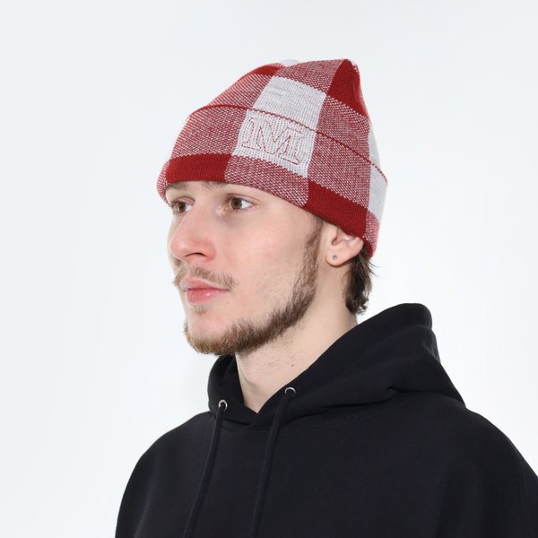 Шапка Magamaev M beanie (red/white) артикул: - купить в магазине Дайс