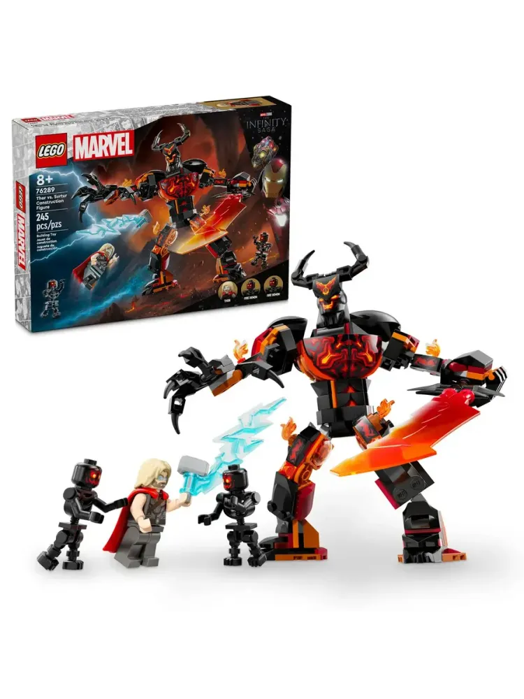 Конструктор Marvel 76289 Тор против Суртура