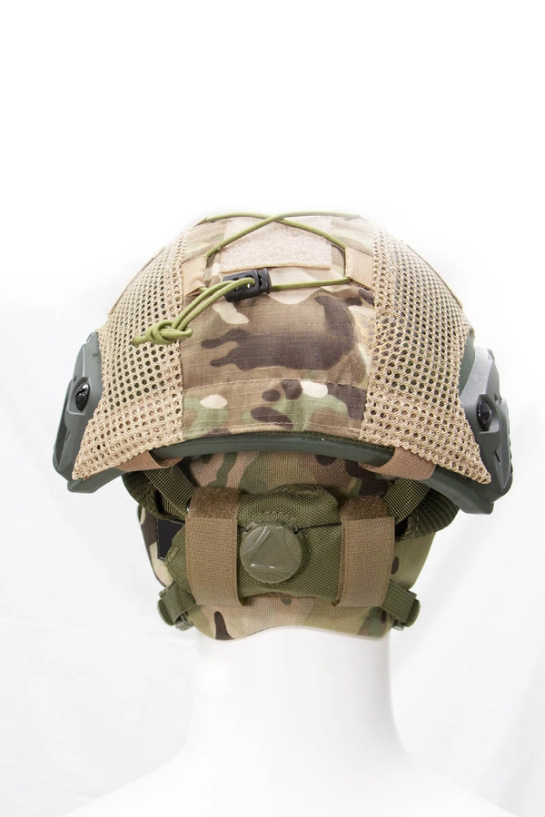 Защита затылка с баллистическим пакетом, MIMICRYA, Cordura 1000D, Арамид 16 слоев, Бр1, MULTICAM