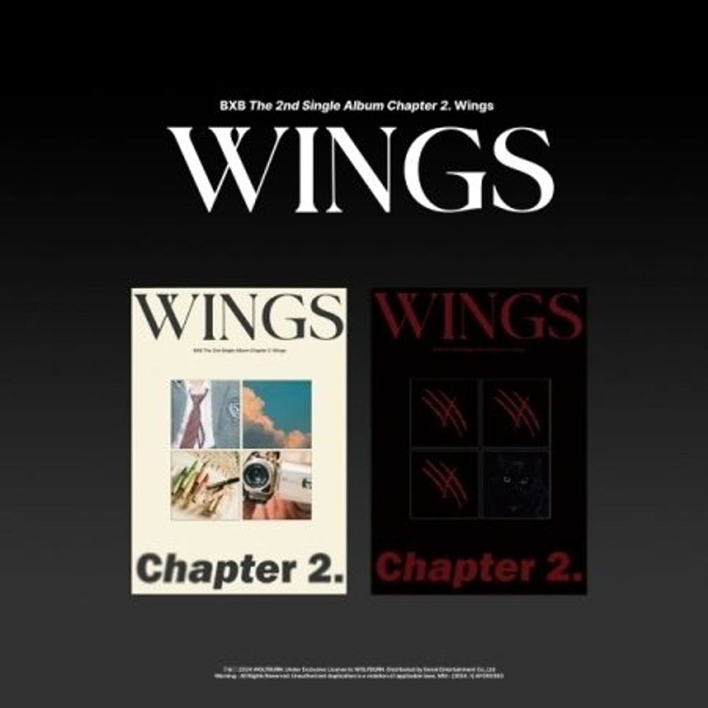 Альбом BXB - CHAPTER 2. WINGS 2nd Single Album 2 Version SET