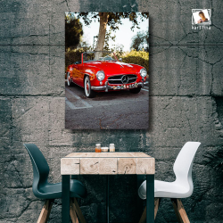 Картина интерьерная karTTina "Porsche 356", 50х70см 1шт.
