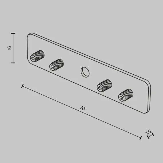 Соединитель Accessories for tracks Basity TRA172C-R-11B Maytoni