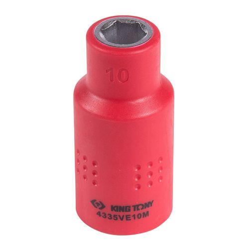KING TONY (4335VE10M) Головка торцевая диэлектрическая шестигранная 1/2", 10 мм