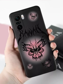 Чехол на Xiaomi Poco F3, С Принтом Рисунком Поко Ф3