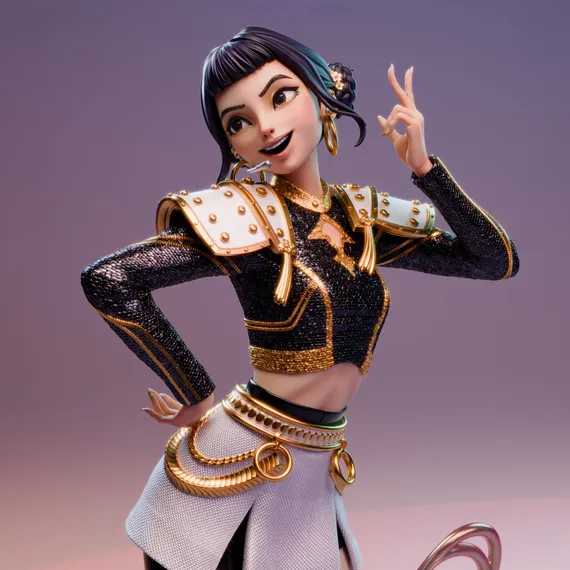 Zoey Golden - KPop Demon Hunters