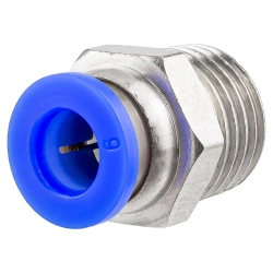 Фитинг для пластиковых трубок 6мм с наружной резьбой 1/4'' Forsage F-SPC06-02