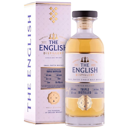 Виски The English Small Batch Release Triple Distilled, gift box, 0.7 л