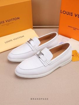 Лоферы белые от Louis Vuitton BP5-736440