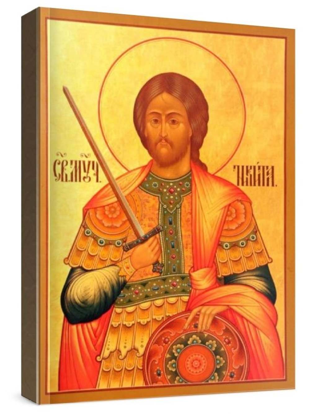 Никита Готфский (рукописная икона)