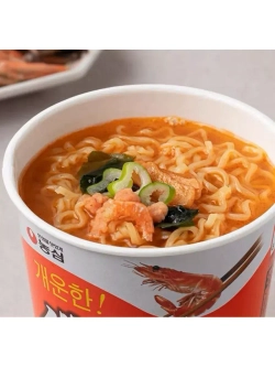 Лапша пшеничная острая Shrimp с креветками 67 г * 2 шт