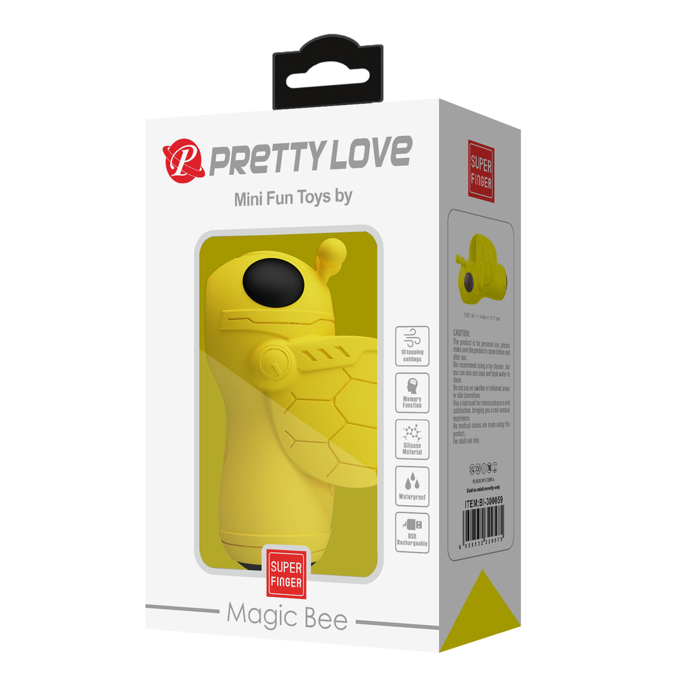 Pretty Love Magic Bee - Вакуумный мини-стимулятор