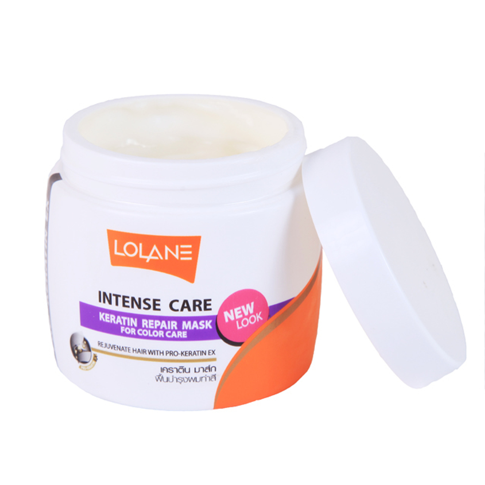 Маска кератиновая для восстановления Lolane, Lolane Intense Care Keratin Repair Mask, 200 мл.
