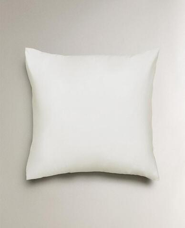 ZARA HOME НАВОЛОЧКА ИЗ ПЕРКАЛЯ (500 НИТЕЙ), БЕЛЫЙ