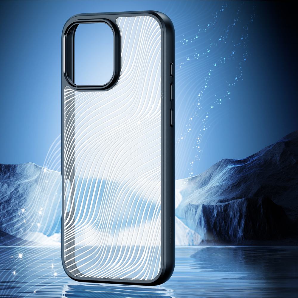 Тонкий чехол с мягкими рамками от Dux Ducis для смартфона iPhone 16 Pro Max, серия Aimo Series Case