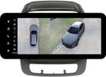 Магнитола для KIA Sorento 2 XM 2012-2020 (отдельный экран климата, со штатной КЗВ) - Teyes LUX ONE 360 монитор 12.3" 2K QLED на Android 10, Быстрая, CarPlay, 4G SIM-слот, 4 камеры в комплекте
