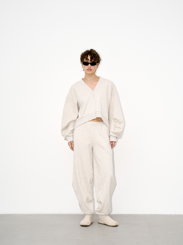 Свитшот kio light gray